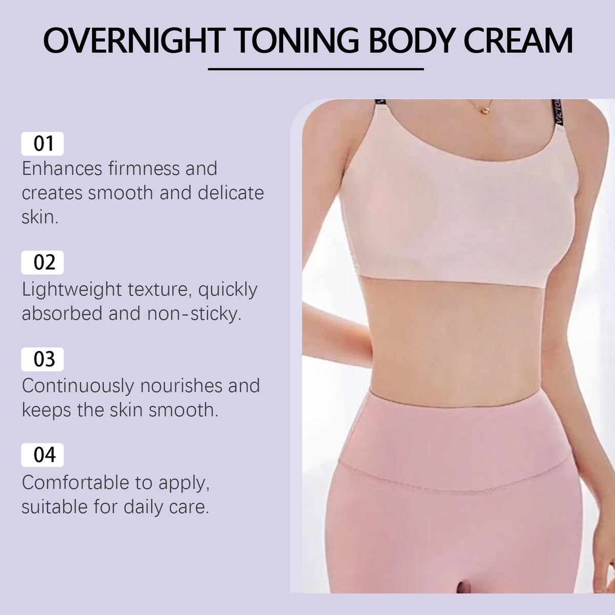 Firming Body Moisturizing Cream for Skin Tightening