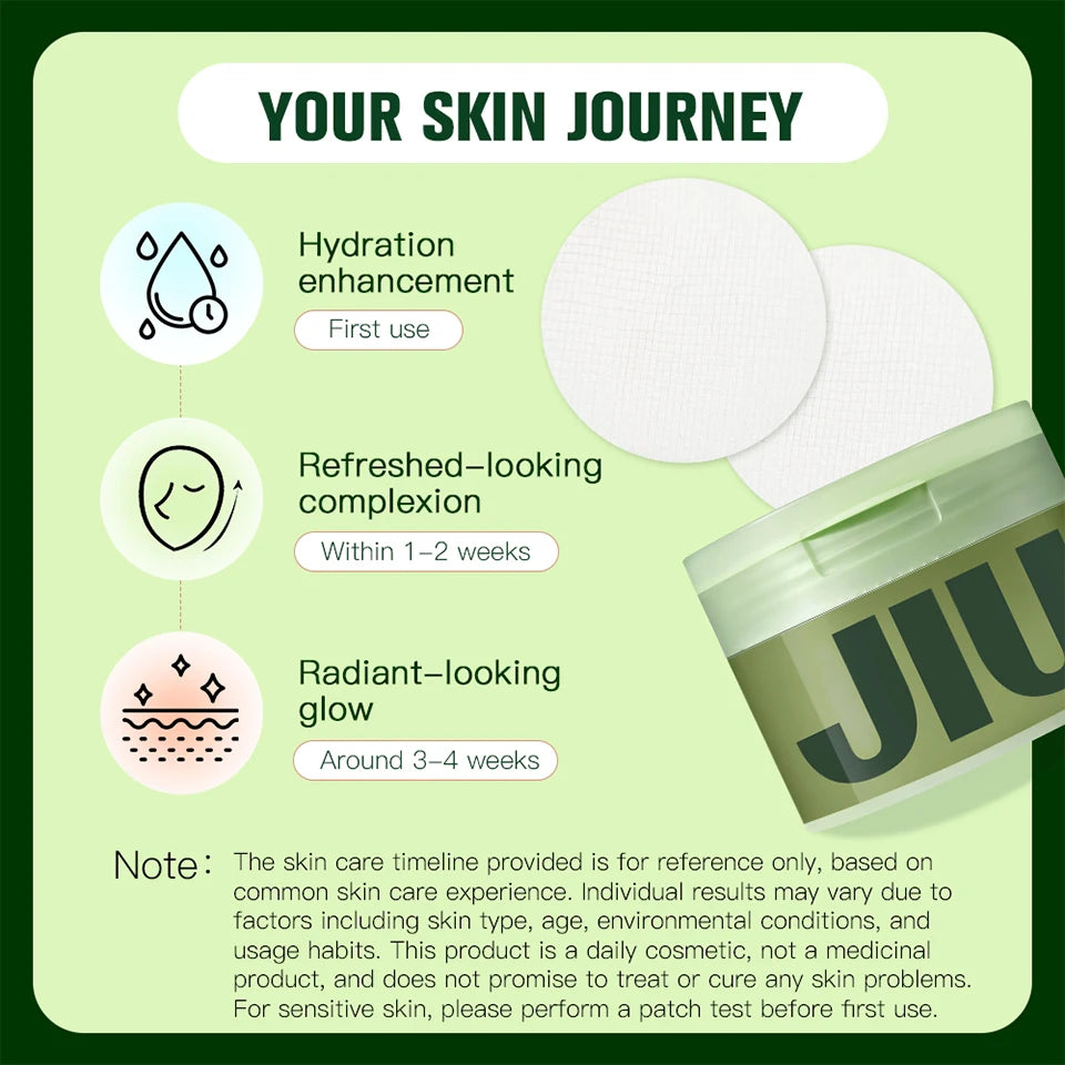 Brightening Nicotinamide Daily Facial Toning Pads - 12