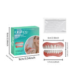 Flexible Silicone Cosmetic Denture Set for Temporary Smile Repair
