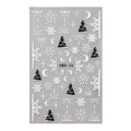 3D Christmas Cartoon Nail Art Sticker Decals