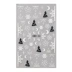 3D Christmas Cartoon Nail Art Sticker Decals