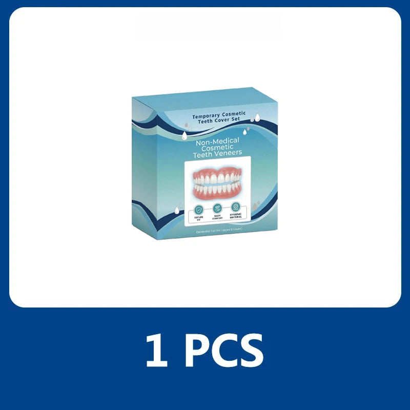 Adjustable Temporary Cosmetic Teeth Veneer Set - 8