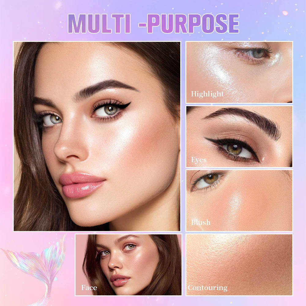 Waterproof Magnetic Eyeshadow Palette Refill - 5