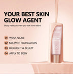 Liquid Illuminating Glow Foundation and Highlighter