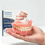 Comfort Fit Silicone Snap-On Dentures for Natural Smile