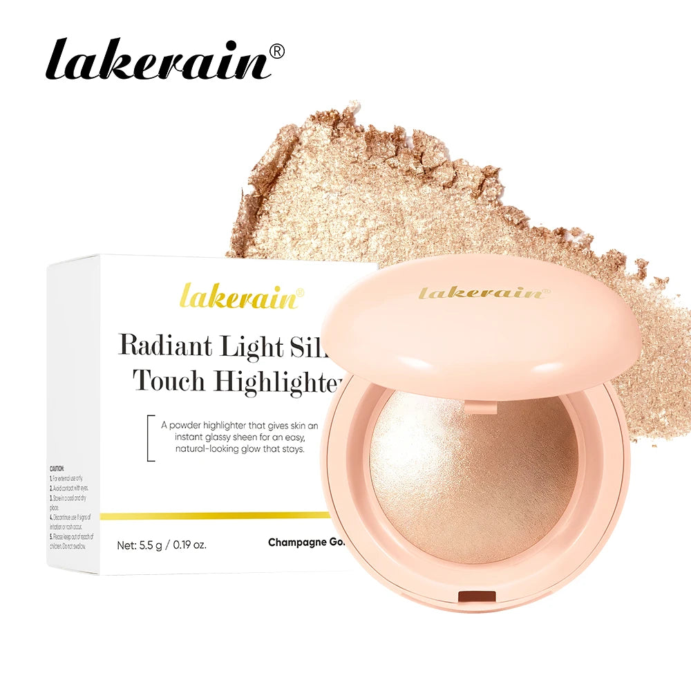 Radiant Baked Highlighter Powder for Natural Glow