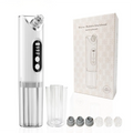 Electric Pore Vacuum and Blackhead Remover with Hydration System