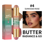 Dual-Ended Cream Blush and Bronzer Makeup Stick