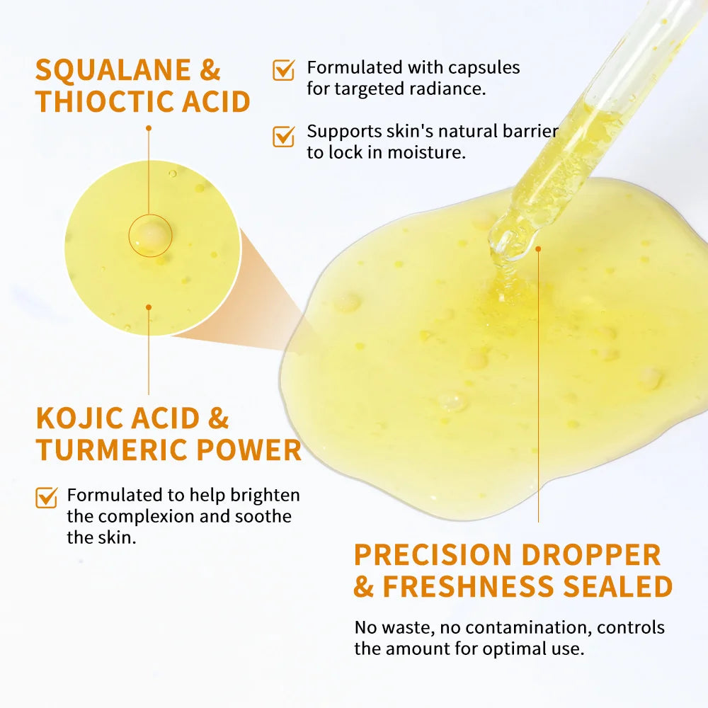Kojic Acid and Turmeric Brightening Face Serum