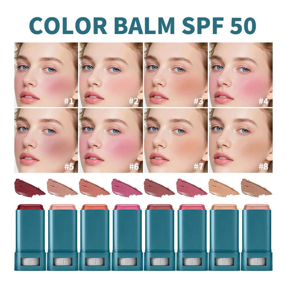 Hydrating SPF 50 Tinted Sunscreen Blush Stick - 1
