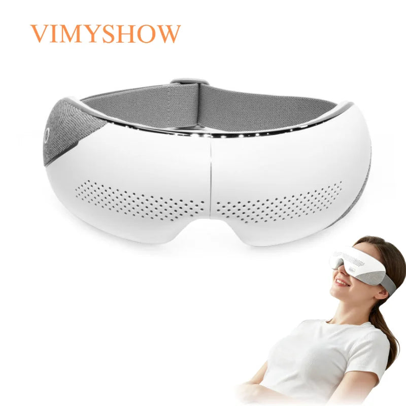 4-in-1 Rechargeable Airbag Eye Massager for Strain and Relaxation