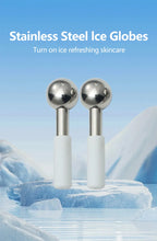 Stainless Steel Cooling Facial Globes for Puffiness and Wrinkles