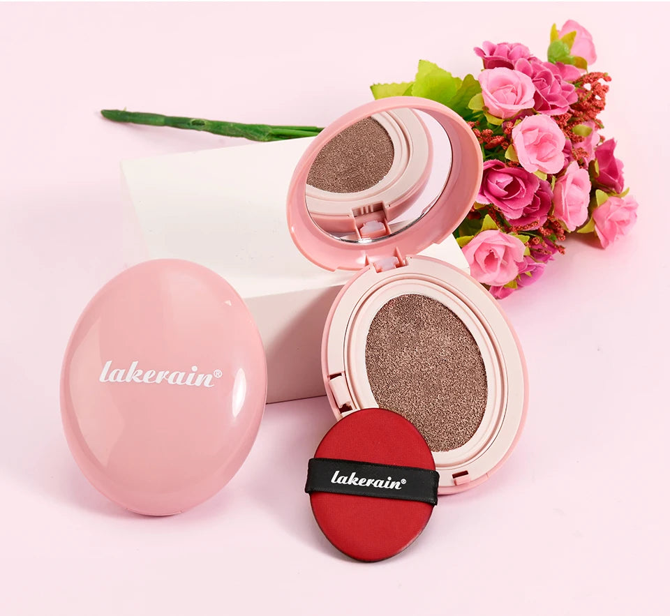 Waterproof Full Coverage Cushion Foundation with Sun Protection