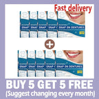 Adjustable Snap-On Dentures for Instant Smile Repair