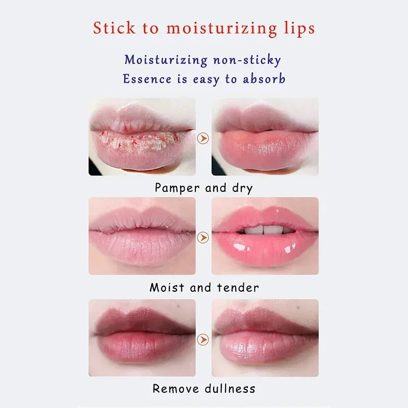 Moisturizing Lip Lightening Balm for Dark Lips and Exfoliating Repair - 9
