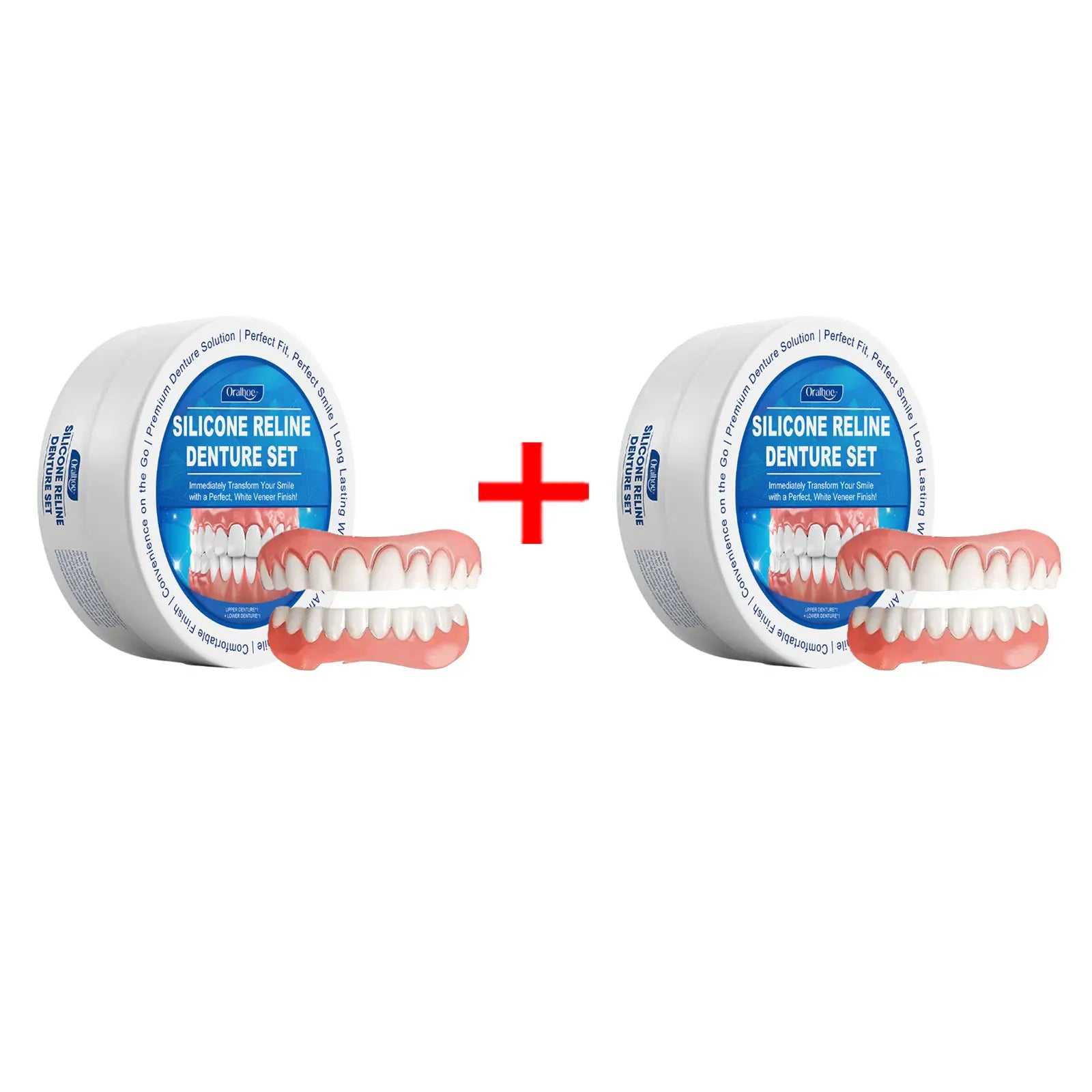 Temporary Silicone Denture Reline and Repair Kit - 23