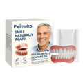 Comfortable Natural-Look Full Set Dentures for Men and Women