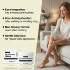 Moisturizing Leg Soothing Cream for Muscle Relaxation