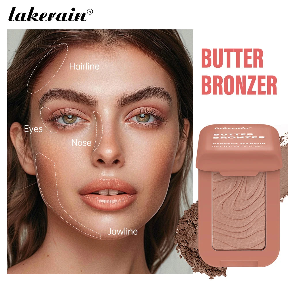 Waterproof Butter Bronzer Face Contour Powder - 2