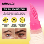 Long-Lasting Brow Lamination Styling Glue with Precision Comb