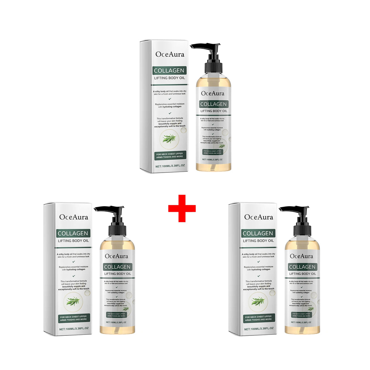 Collagen Body Firming and Hydrating Massage Oil