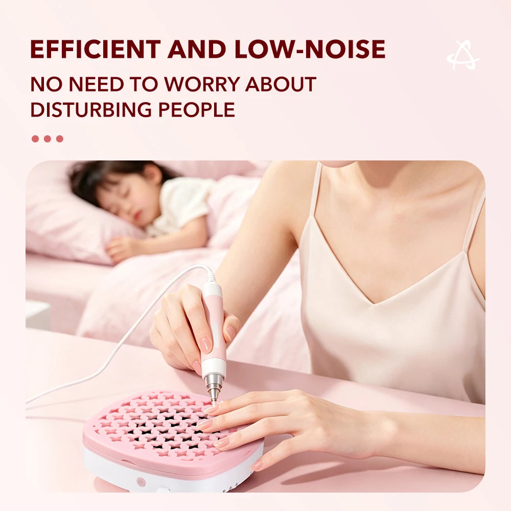 Compact Brushless Nail Dust Collector for Manicure - 4