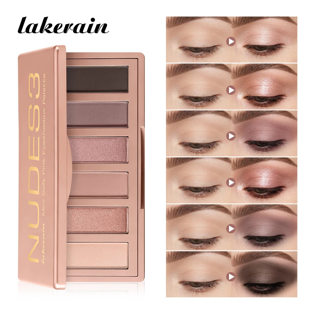 Mini Soft Pink Eyeshadow Palette