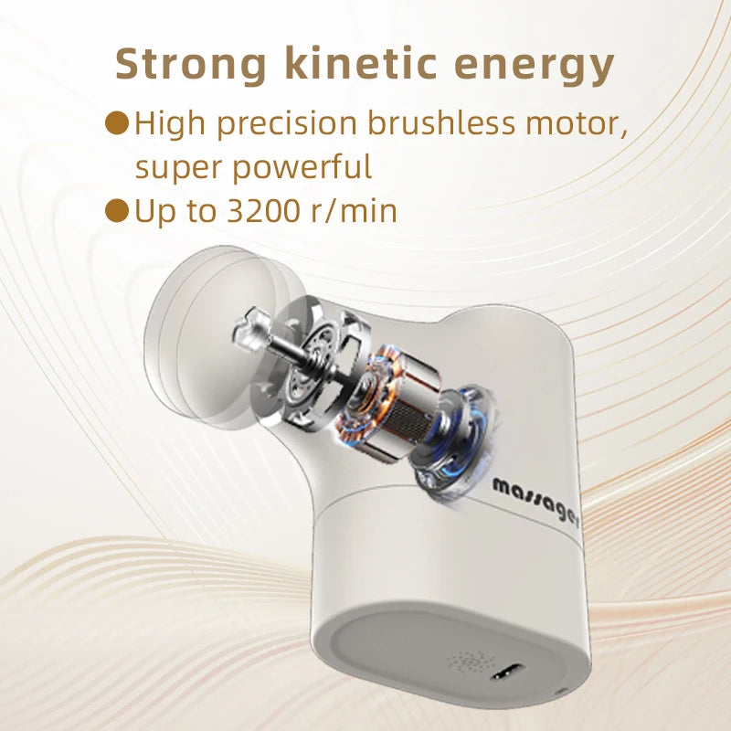 Portable Mini Deep Tissue Percussion Muscle Massage Gun