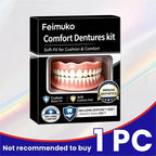 DIY Custom Temporary Denture Kit for Smile Restoration