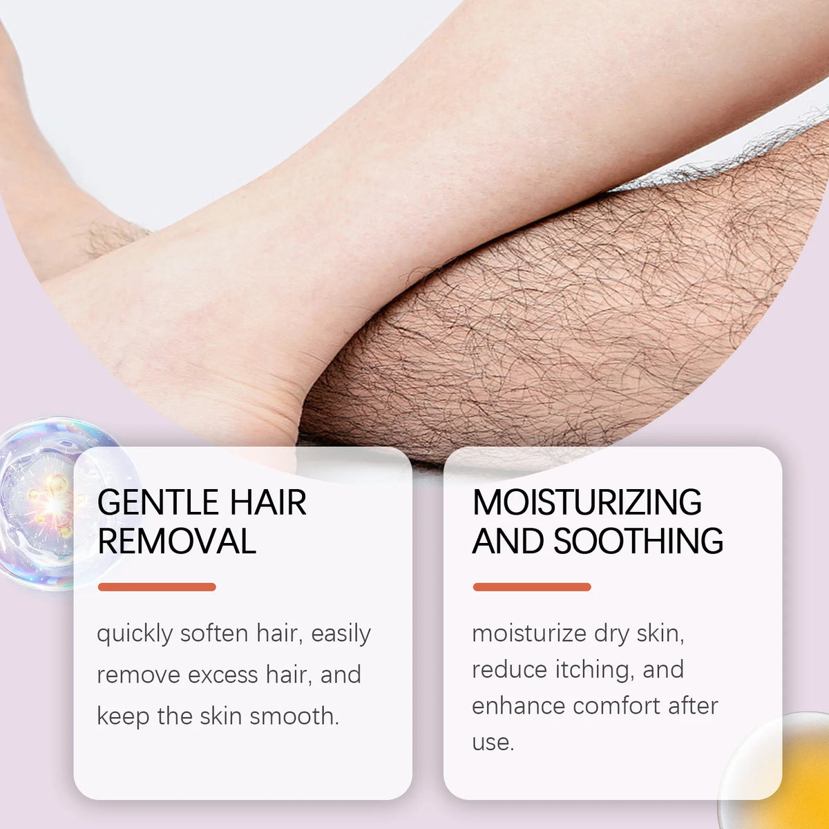 Painless Gentle Hair Removal Cream for Full Body