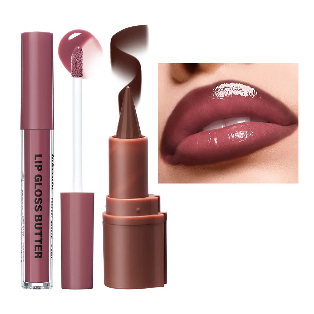 Hydrating Water Lip Stain and Gloss Butter Duo