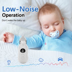 Electric Baby Nasal Aspirator with Music and Adjustable Suction