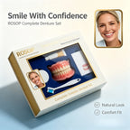 Cosmetic Silicone Denture Set for Natural Smile Makeover