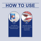 Instant Cosmetic Dental Veneers Kit for Upper and Lower Teeth