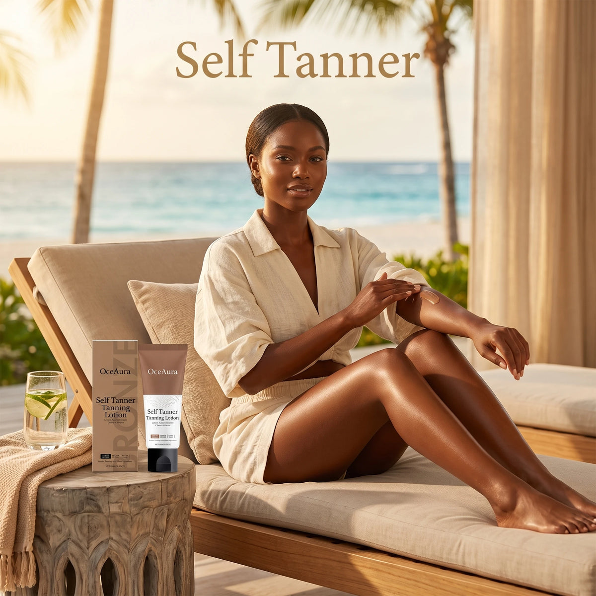 Gradual Self-Tanning Lotion for Natural Bronze Glow