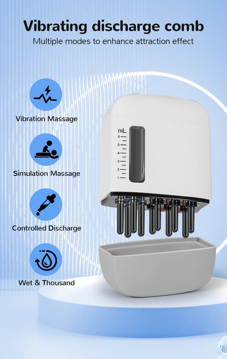 Electric Scalp Massager and Hair Oil Applicator Comb - 6
