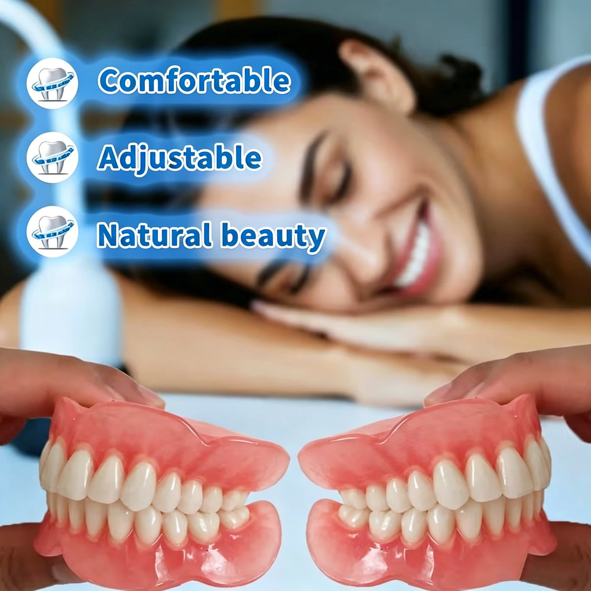 Adjustable Temporary Cosmetic Teeth Veneer Set