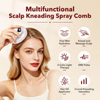 Electric Scalp Massager and Essential Oil Applicator Comb