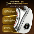 3-in-1 LED Microcurrent Facial Massager and Skin Contouring Wand
