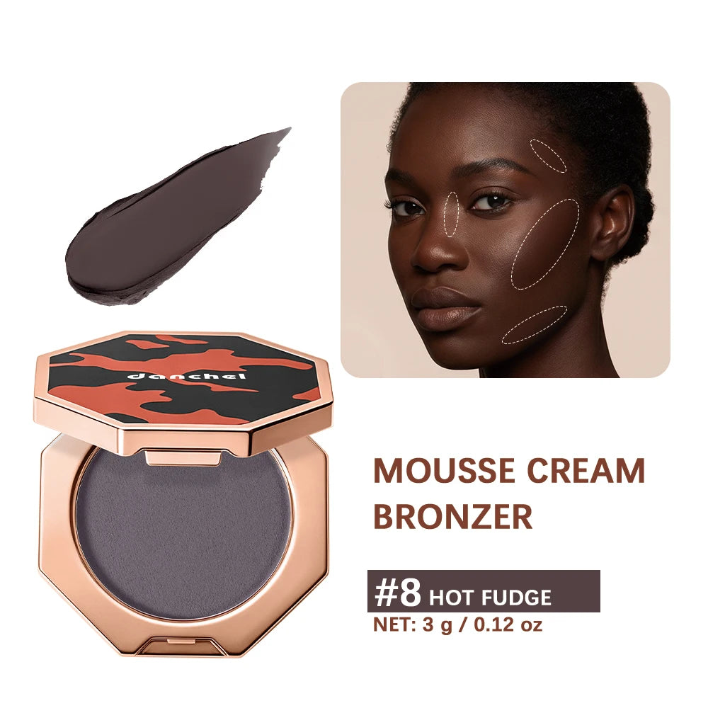 Cream Mousse Contour Bronzer for Seamless Face Sculpting
