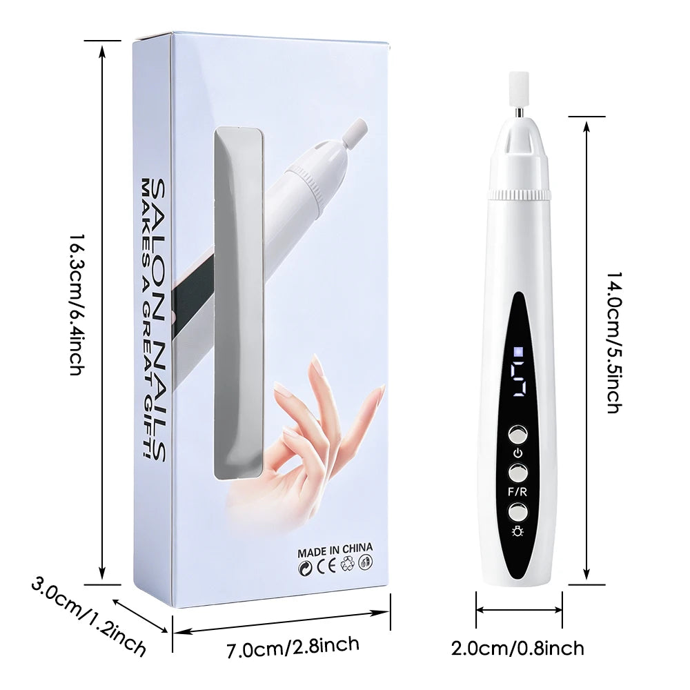 2-in-1 Electric Nail Drill and UV Curing Lamp Kit