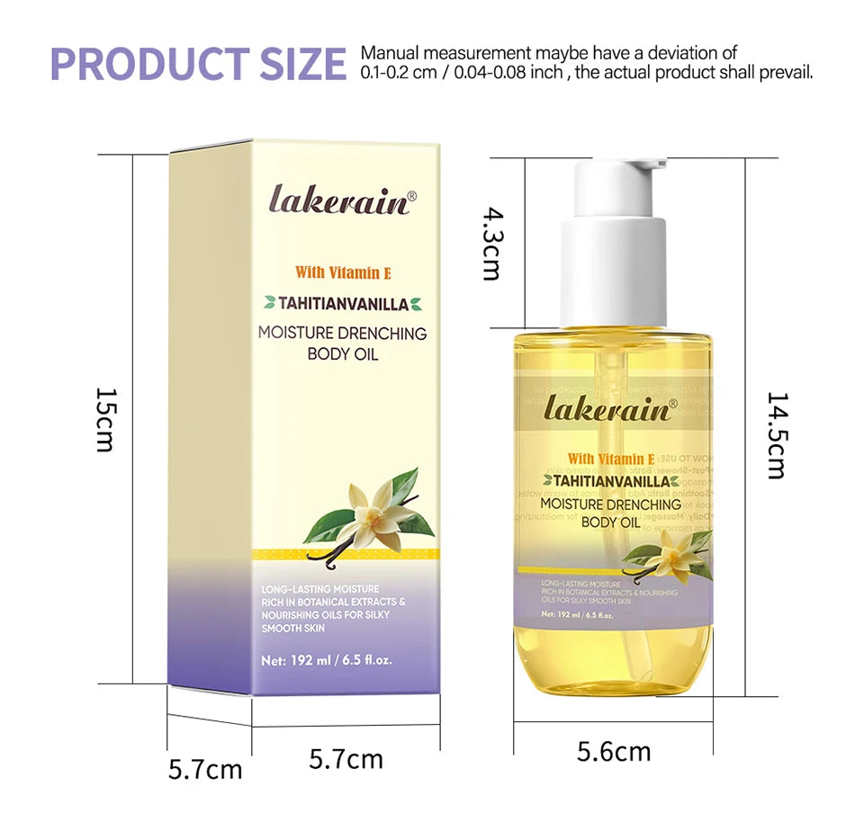 Moisturizing Vanilla Body Oil for Glowing Skin - 16