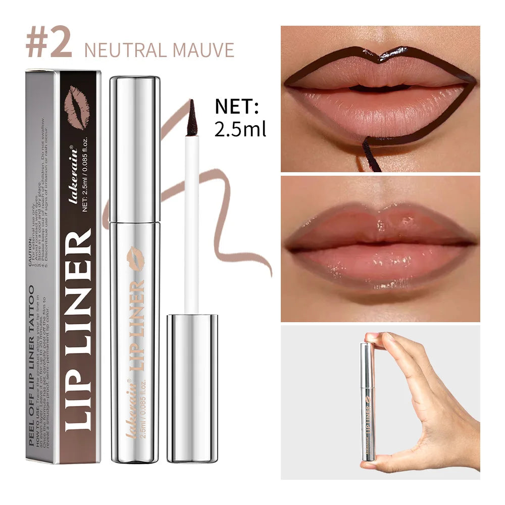 Waterproof Peel-Off Tattoo Lip Liner Stain