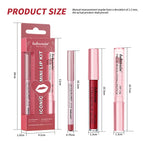 All-in-One Travel Lip Makeup Set with Liner, Lipstick, and Gloss