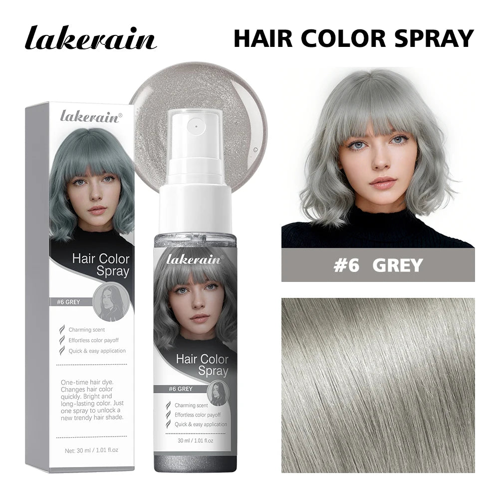 Temporary Washable Hair Color Spray for Parties and Styling