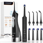 Electric Toothbrush and Water Flosser Oral Care Combo Set