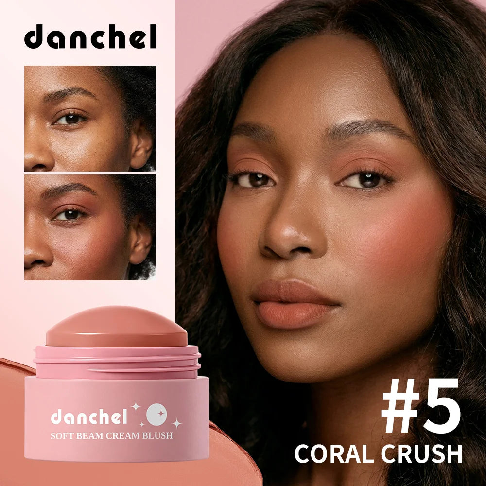 Multi-Use Soft Cream Blush for Cheeks, Lips, and Eyes