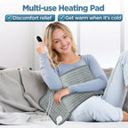 Electric Heating Pad for Back and Full Body Relief