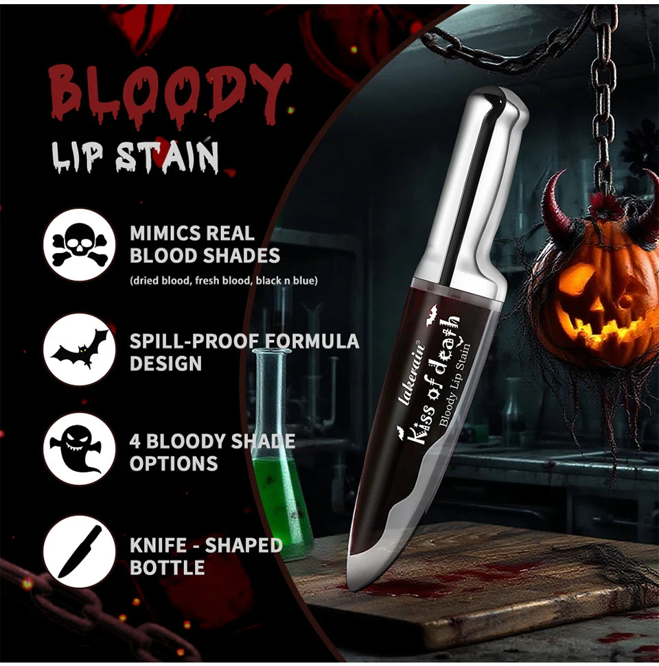 Waterproof Matte Lip Stain for Halloween Makeup - 9
