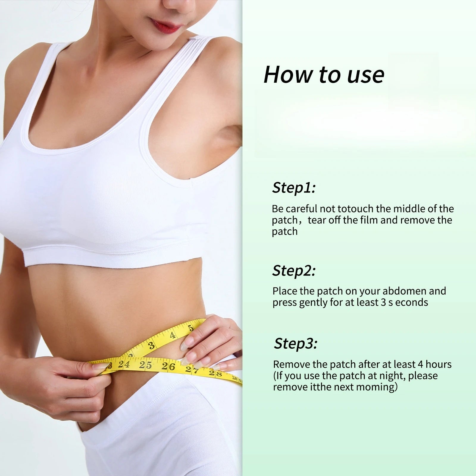 Natural Herbal Belly Slimming Patches for Body Contouring - 4